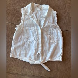 Cloth and Stone Crop Tie Blouse